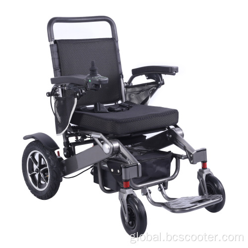Busic Model elderly disabled Foldable electric wheelchair easy control Factory